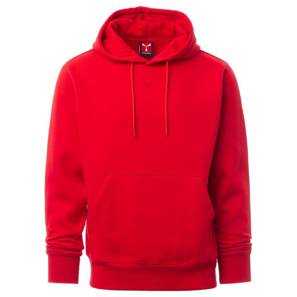 felpa con cappuccio payper toledo rosso xxs