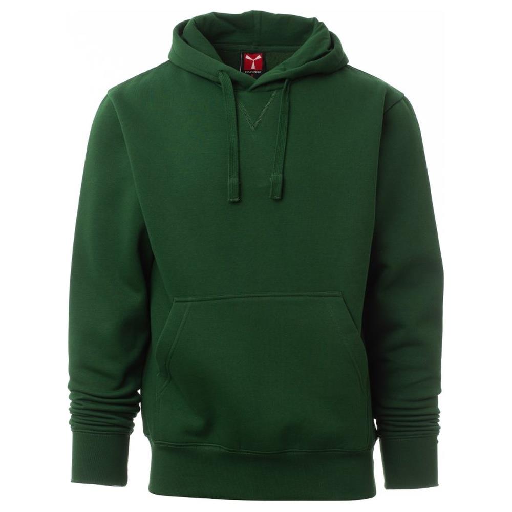 felpa con cappuccio payper toronto verde xs