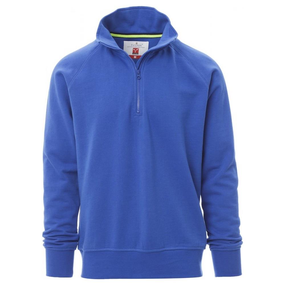 felpa con mezza zip payper austin royal xs