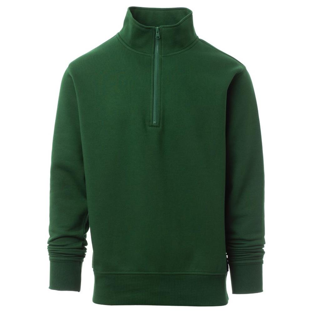 felpa con mezza zip payper canada verde xs