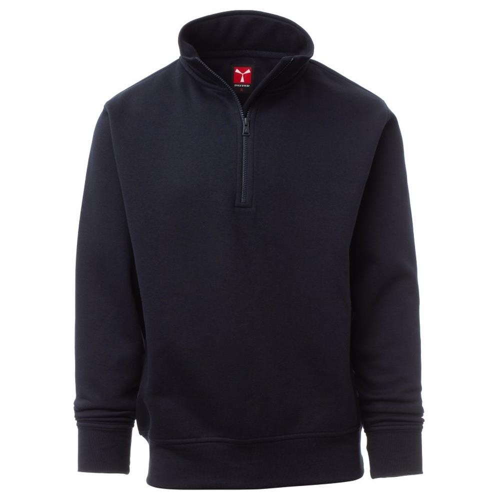 felpa con mezza zip payper carson navy xxs