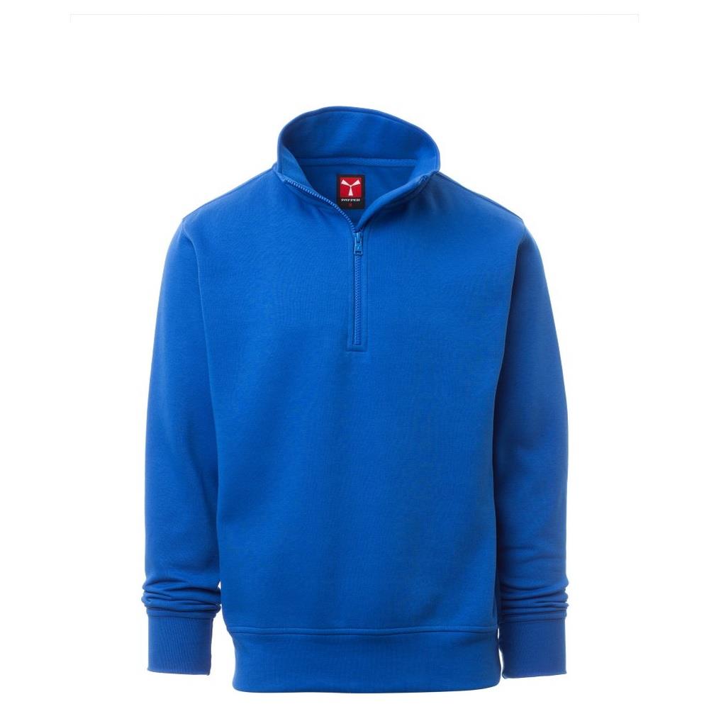 felpa con mezza zip payper carson royal xxs