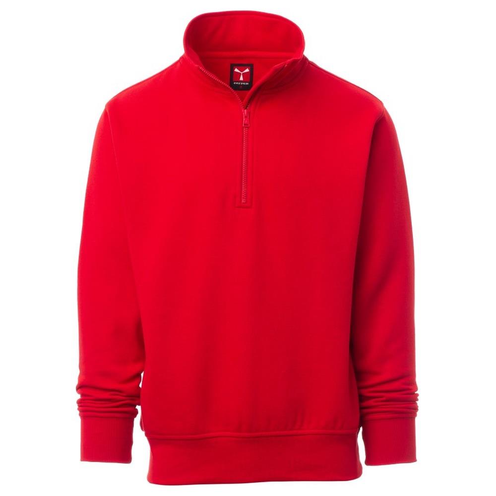 felpa con mezza zip payper carson