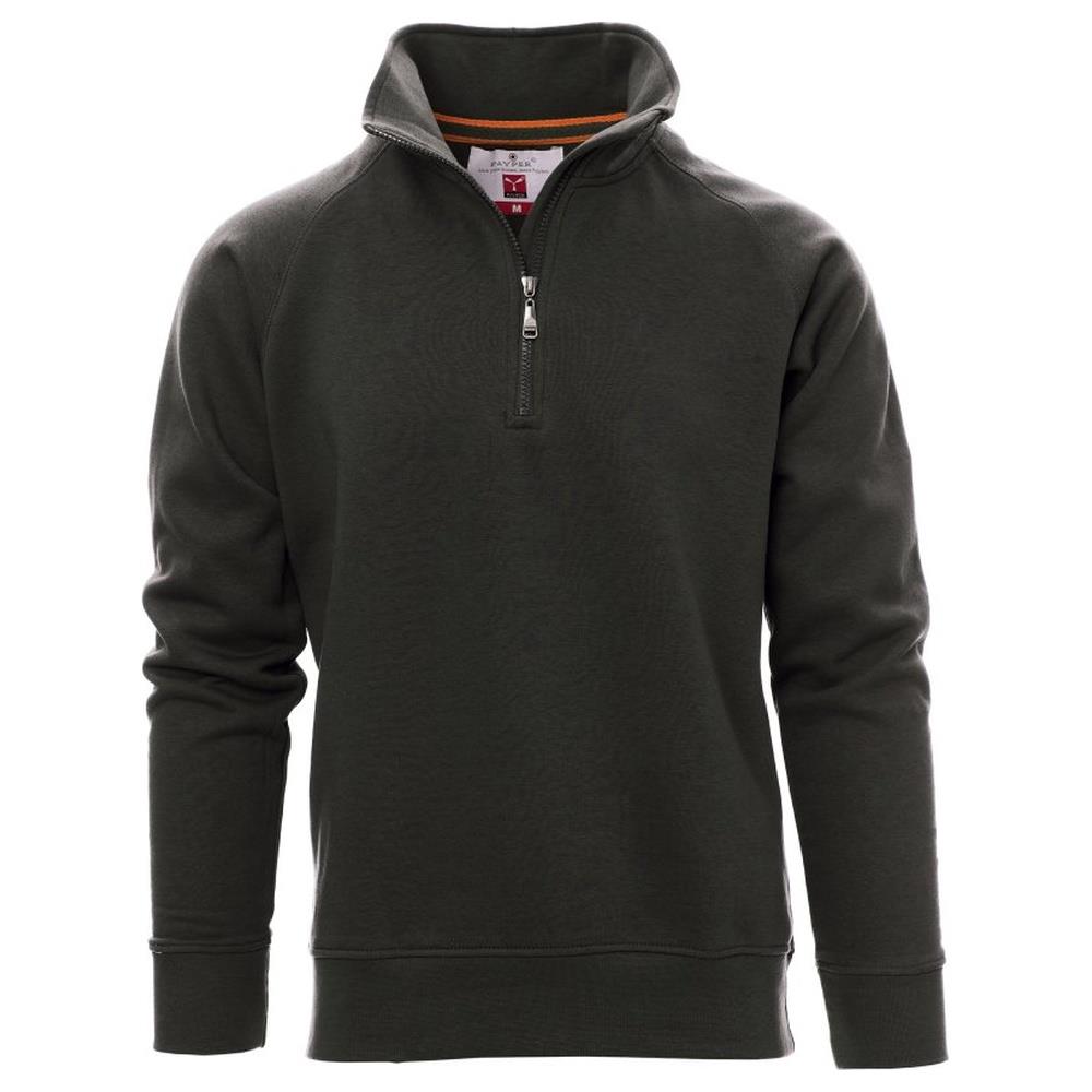 felpa con mezza zip payper miami+ antracite xs