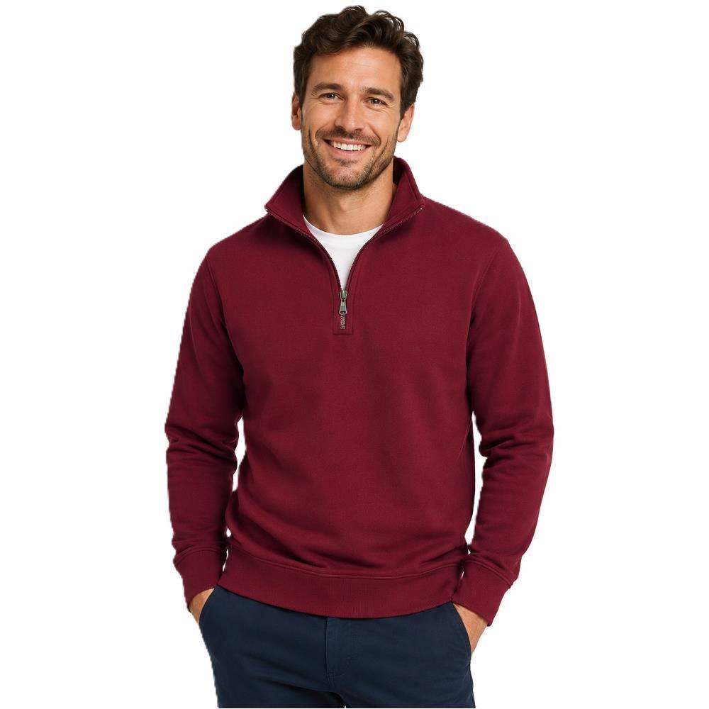 Felpa con mezza zip Payper MIAMI+ indossata