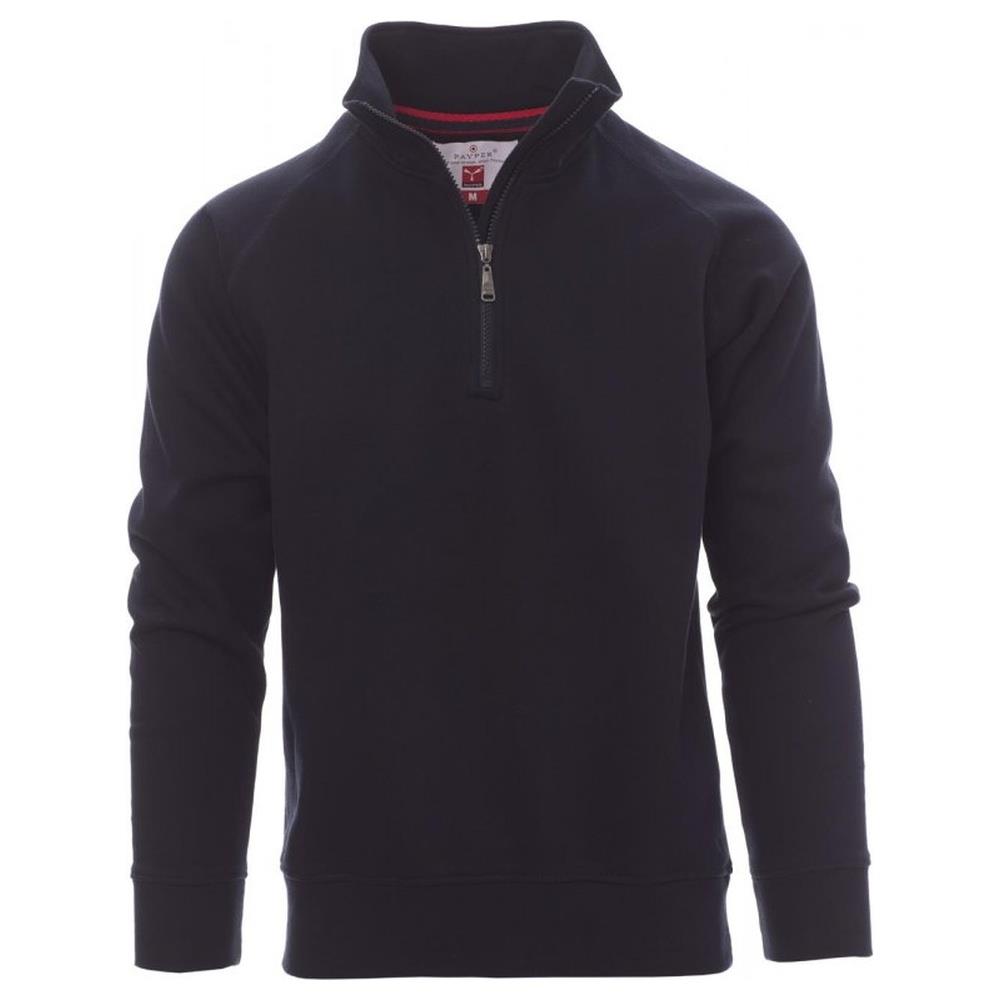 felpa con mezza zip payper miami+ navy xs
