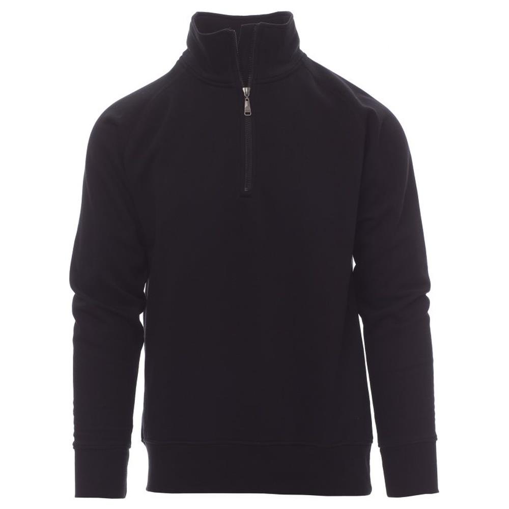 felpa con mezza zip payper miami+ summer nero xxs