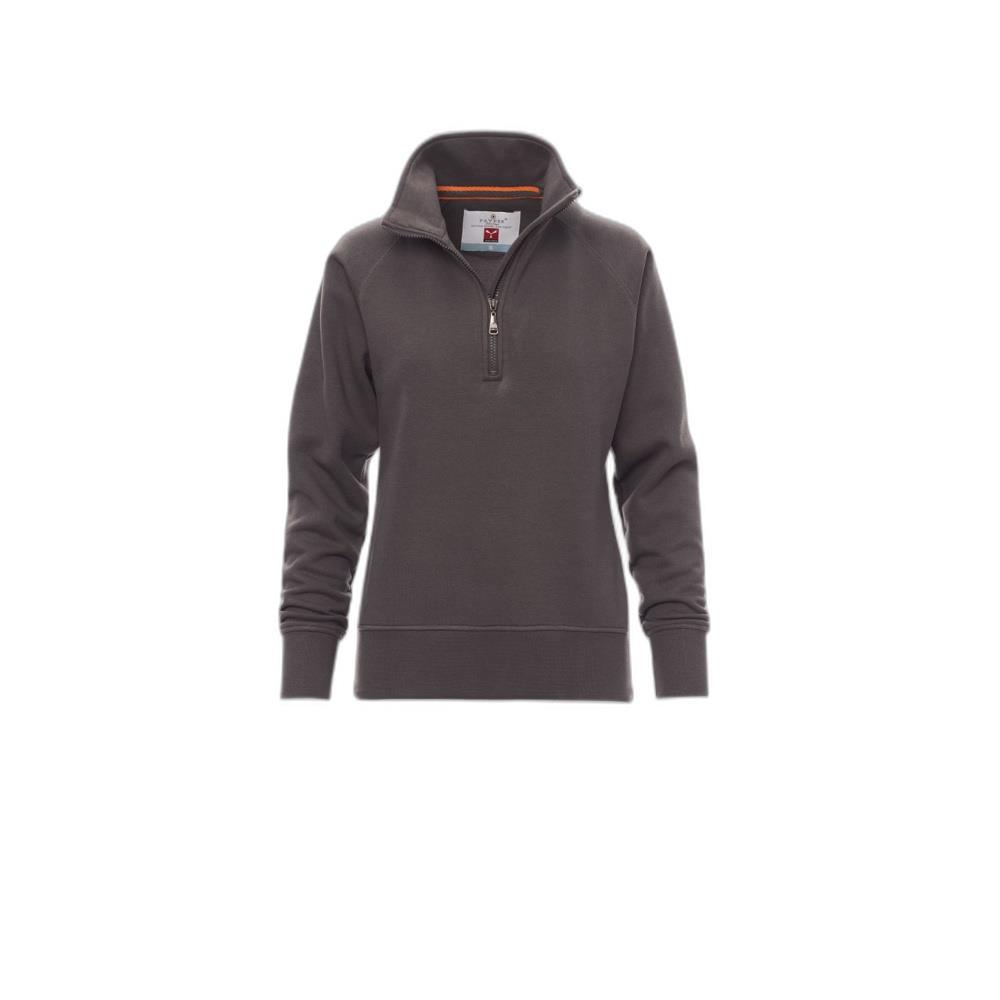 felpa con mezza zip payper miami+lady smoke xs