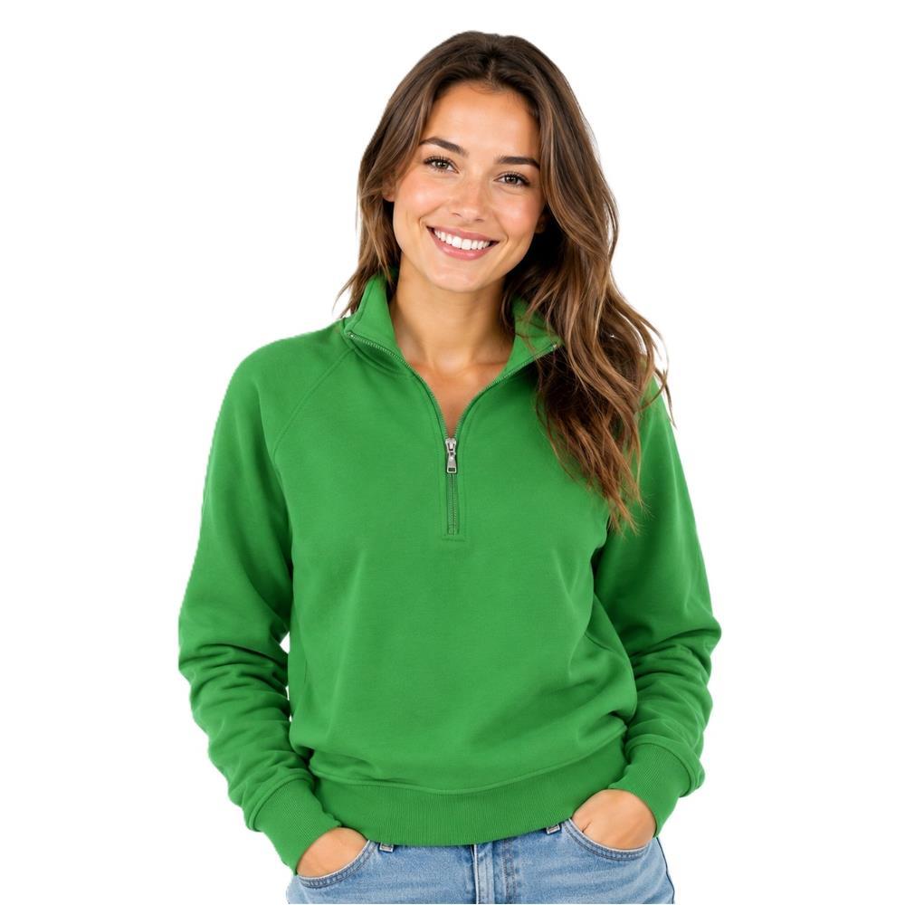felpa con mezza zip payper miami+lady