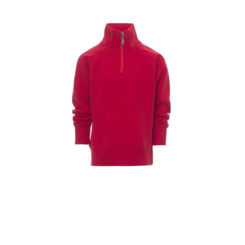 felpa con mezza zip payper zico+ rosso 5/6