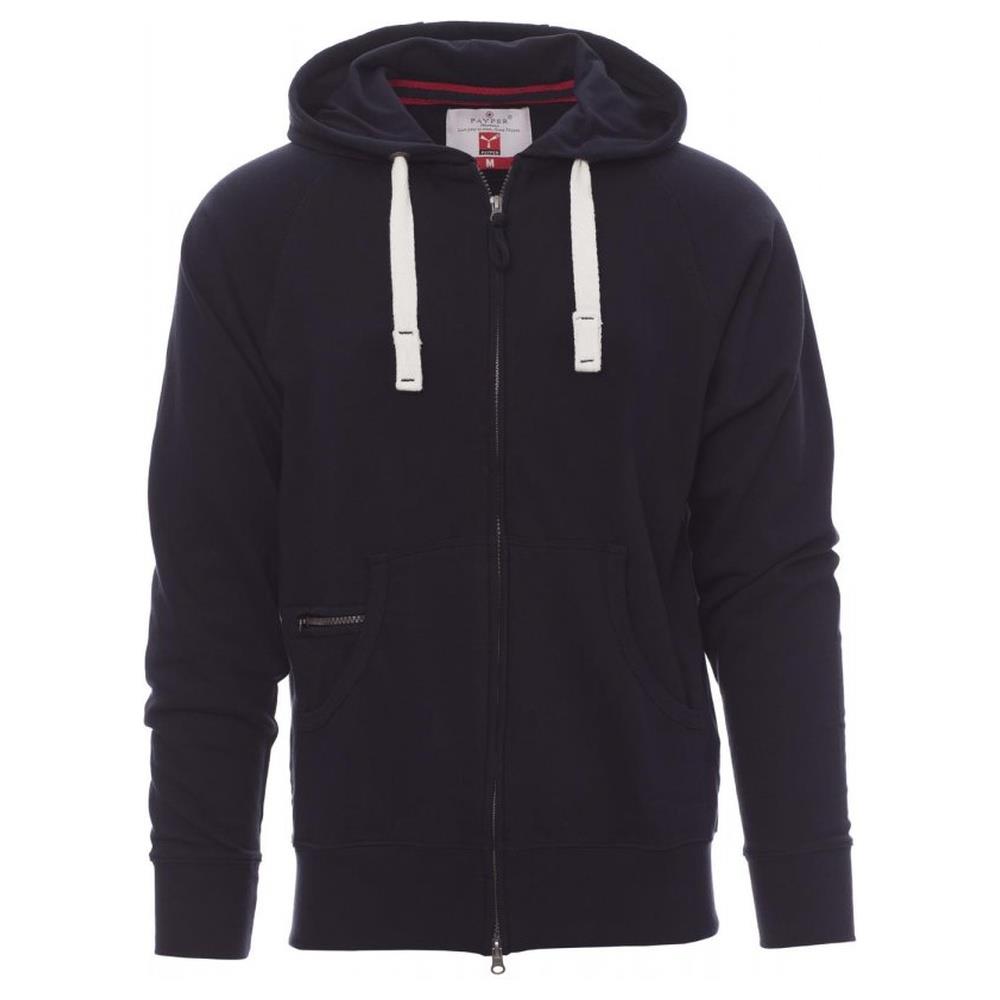 felpa con zip intera e cappuccio payper hawaii+ navy s