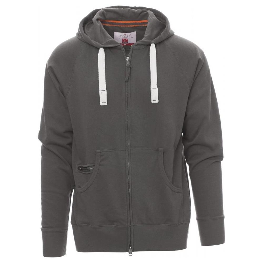 felpa con zip intera e cappuccio payper hawaii+ smoke s