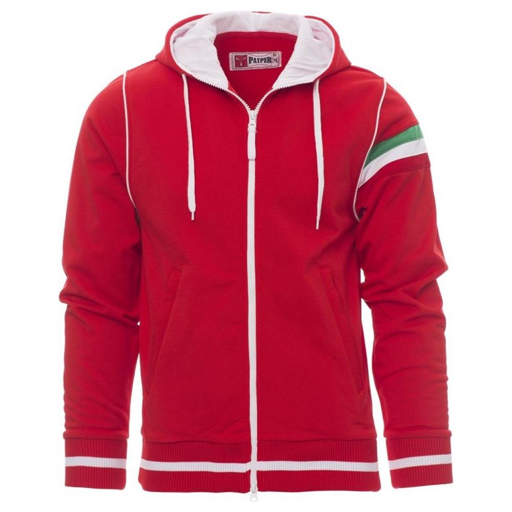 felpa con zip intera e cappuccio payper nevada