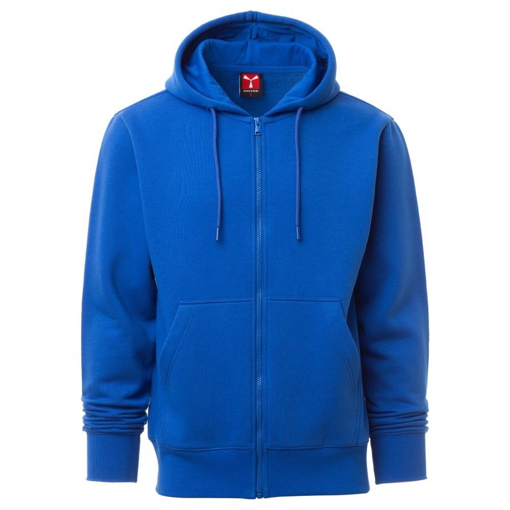 felpa con zip intera e cappuccio payper pontiac royal xxs