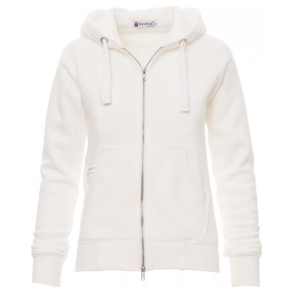 felpa con zip intera e cappuccio payper urban lady