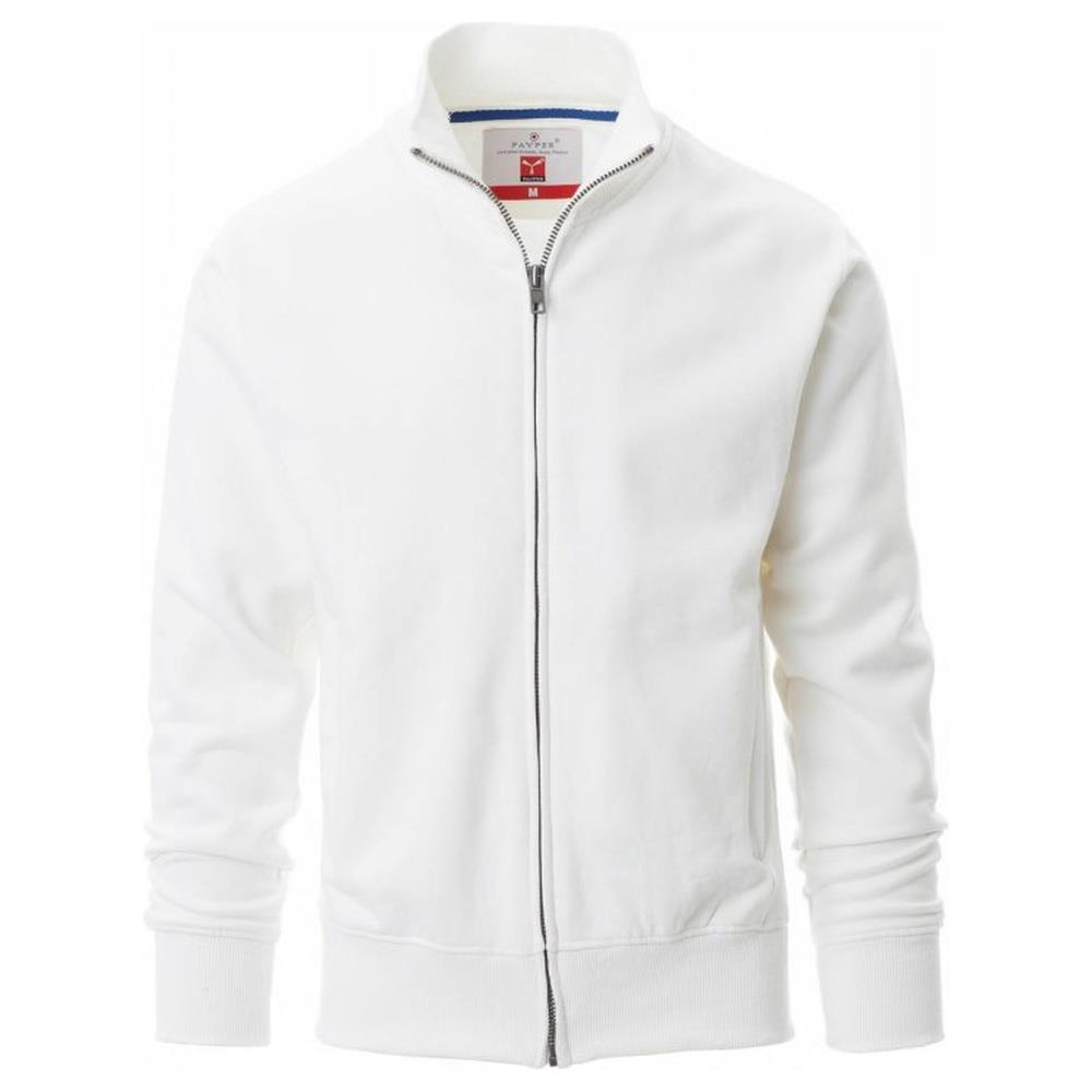 felpa con zip intera payper class+ bianco xs