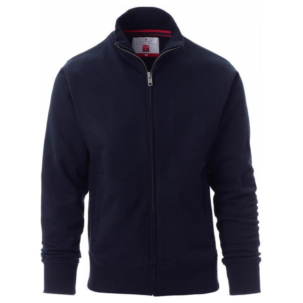 felpa con zip intera payper class+ navy xs