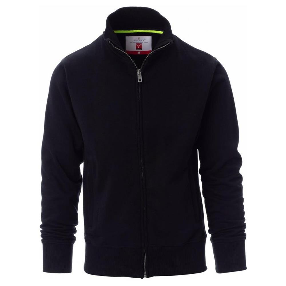 felpa con zip intera payper class+ nero xs