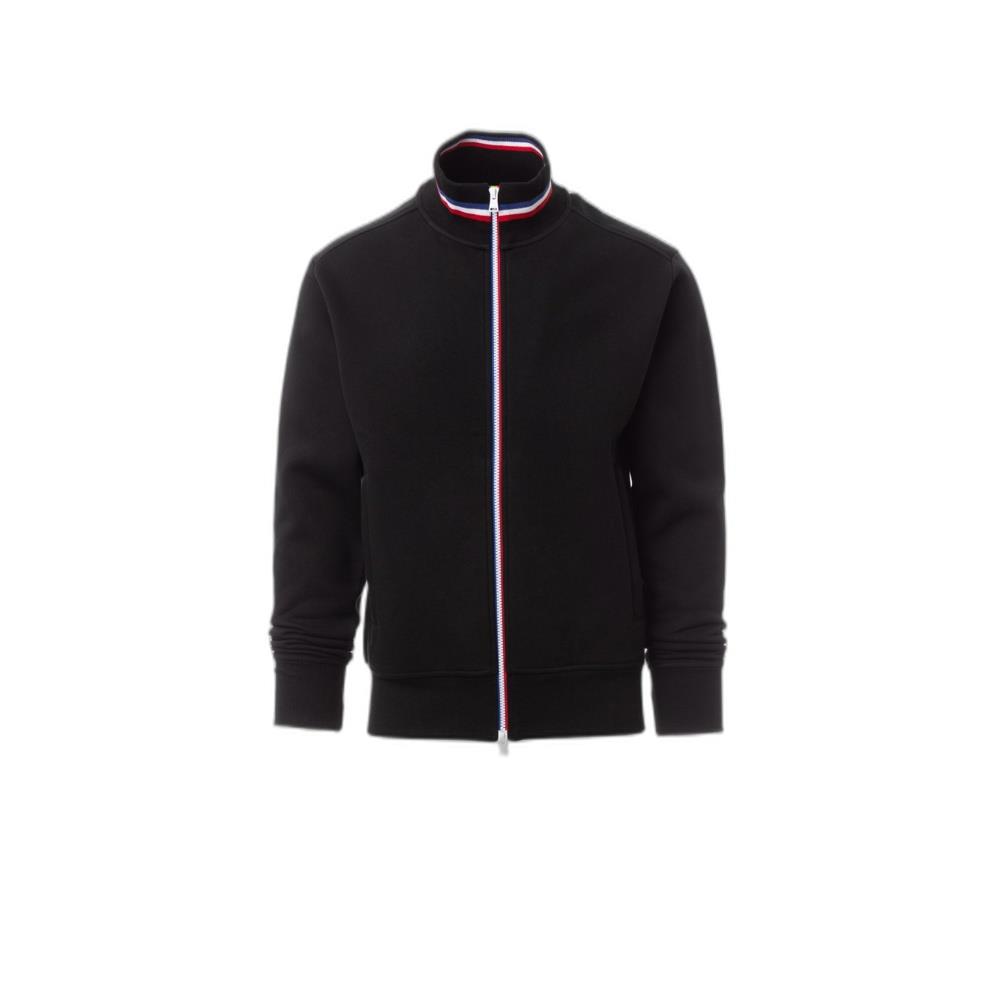 felpa con zip intera payper nazionale nero/francia xxs
