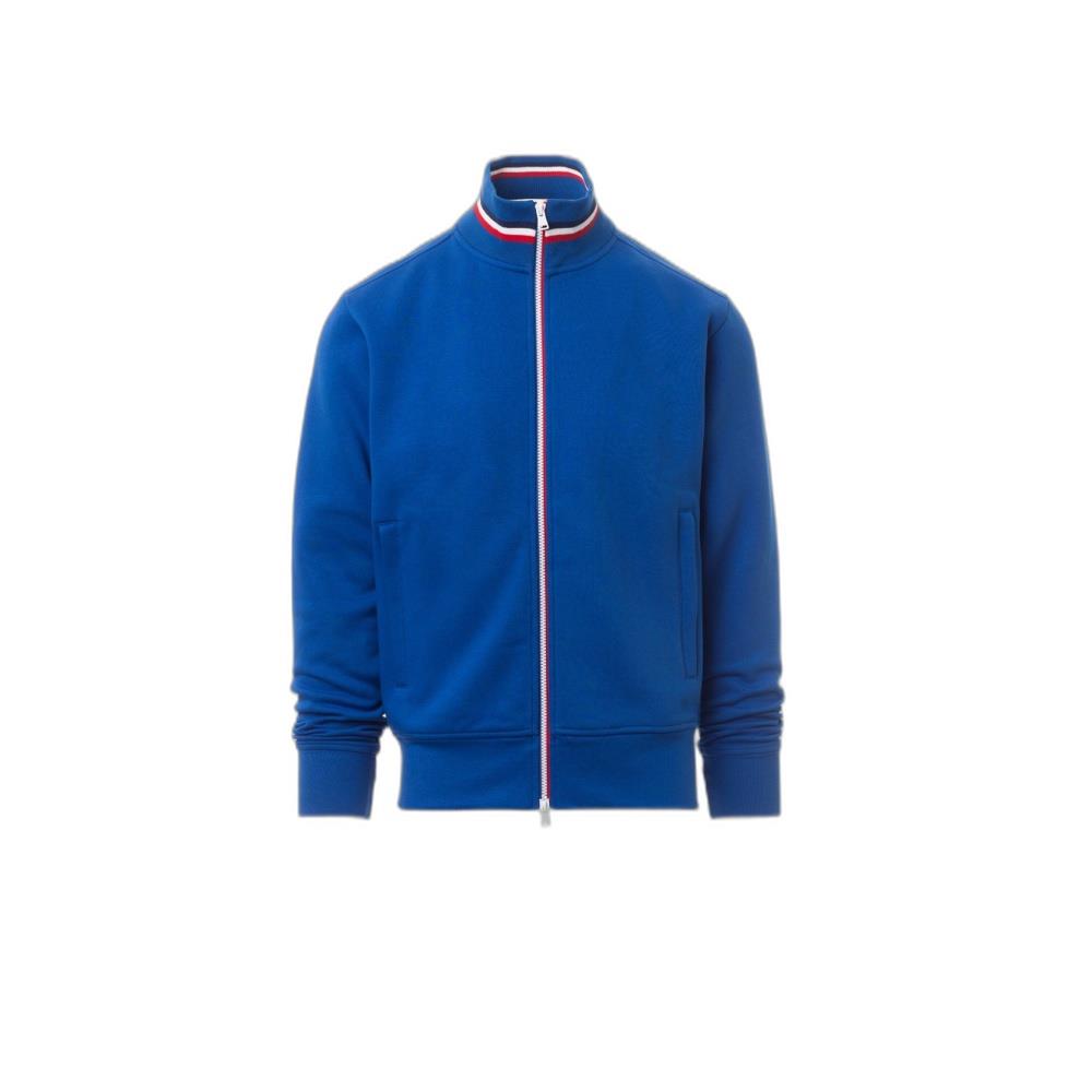 felpa con zip intera payper nazionale royal/francia xxs