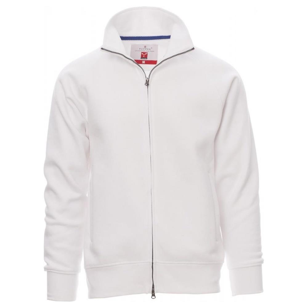 felpa con zip intera payper panama+ bianco xs