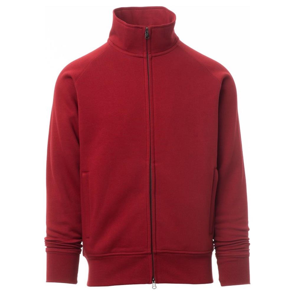 felpa con zip intera payper panama+ bordeaux xs