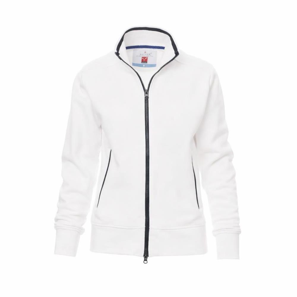 felpa donna con zip intera payper melbourne