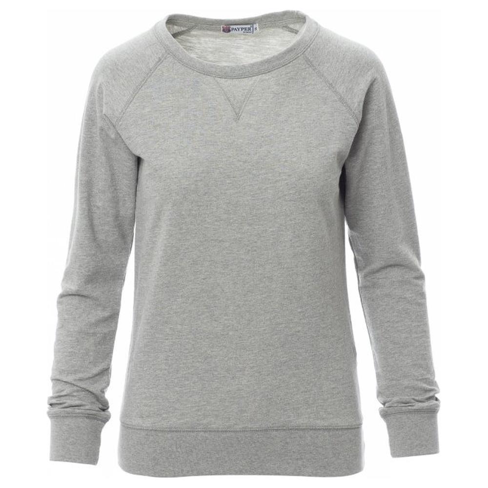 felpa donna girocollo payper malibu+lady grigio melange s