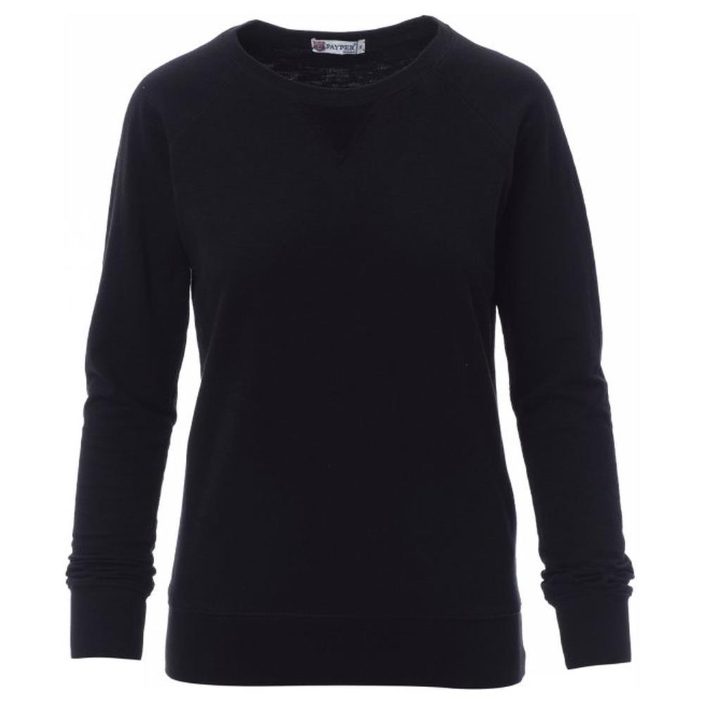 felpa donna girocollo payper malibu+lady nero s