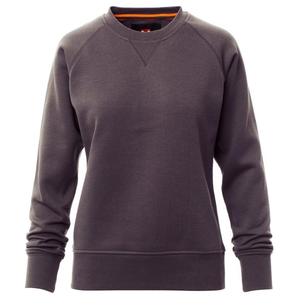 felpa donna girocollo payper mistral+lady antracite xs