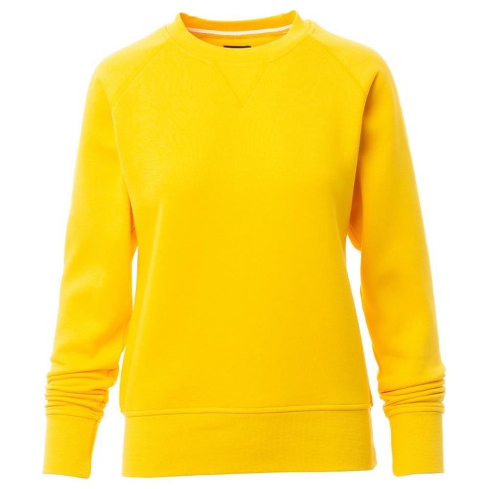 felpa donna girocollo payper mistral+lady giallo xs