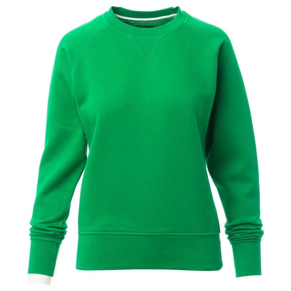 felpa donna girocollo payper mistral+lady jelly green xs