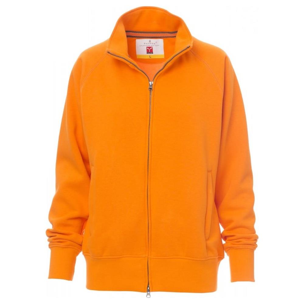 felpa donna zip intera payper panama+lady arancione xs