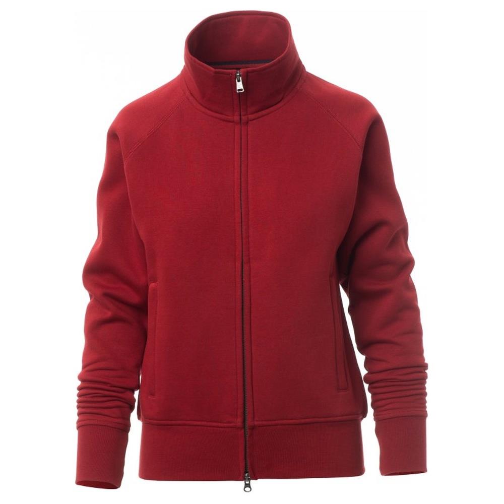 felpa donna zip intera payper panama+lady bordeaux xs