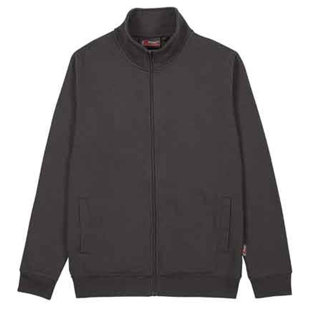 felpa full zip 'sotra' grigio upower