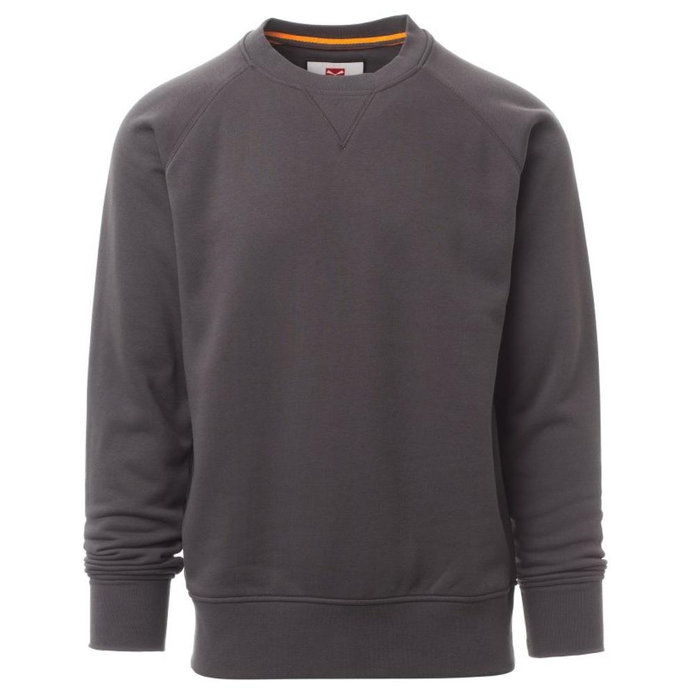 felpa girocollo da lavoro payper mistral+ antracite xs
