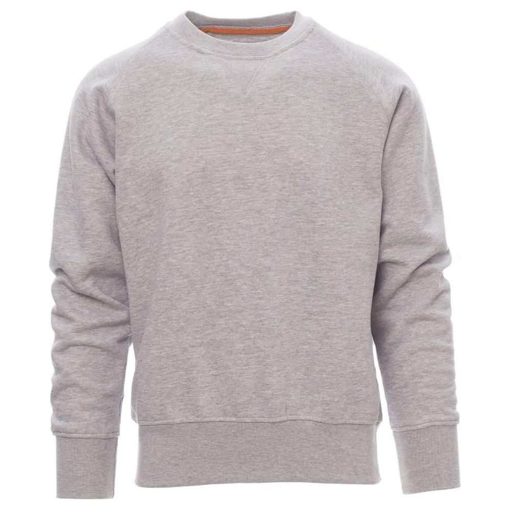 felpa girocollo da lavoro payper mistral+ grigio melange xs