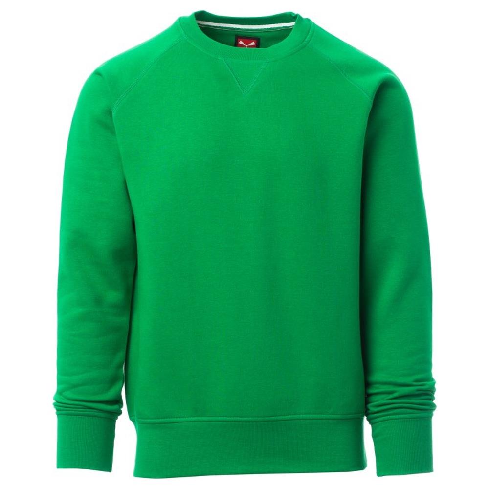 felpa girocollo da lavoro payper mistral+ jelly green xs