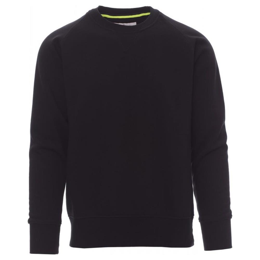 felpa girocollo da lavoro payper mistral+ nero xs