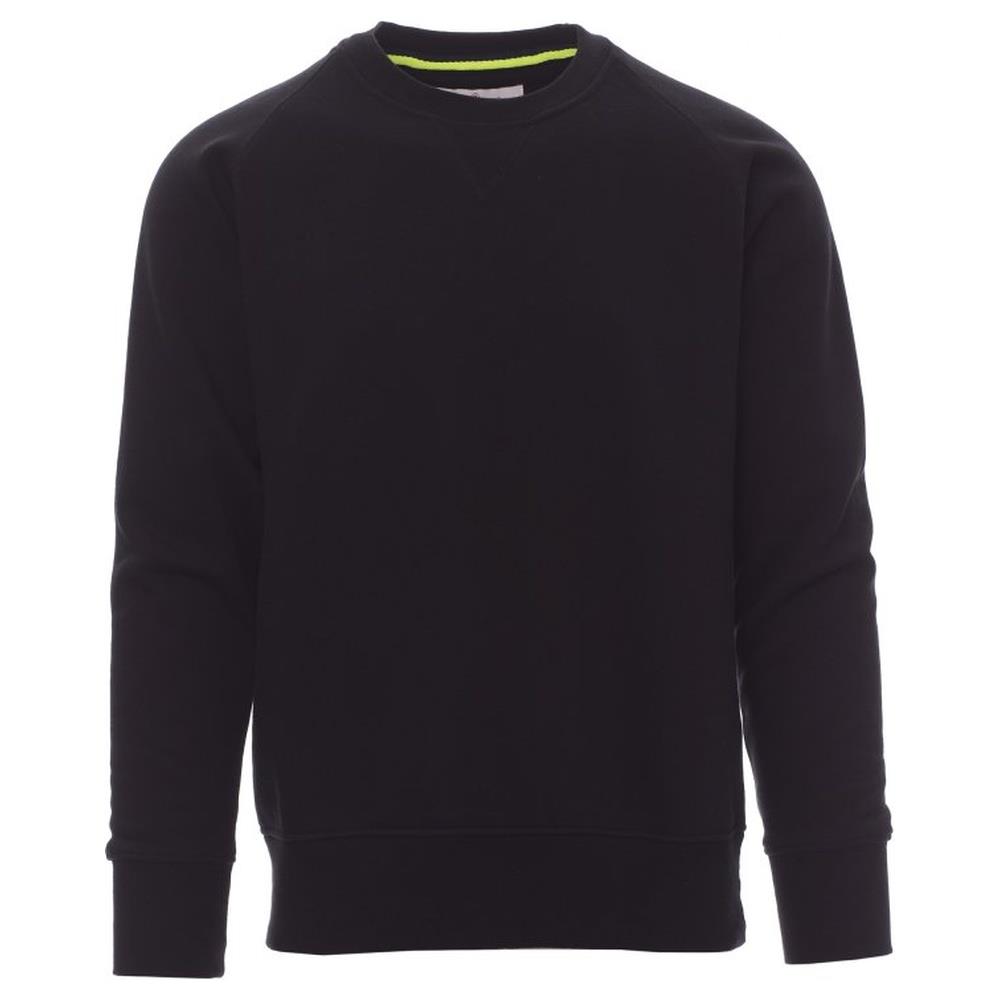 felpa girocollo da lavoro payper mistral+ summer nero xxs