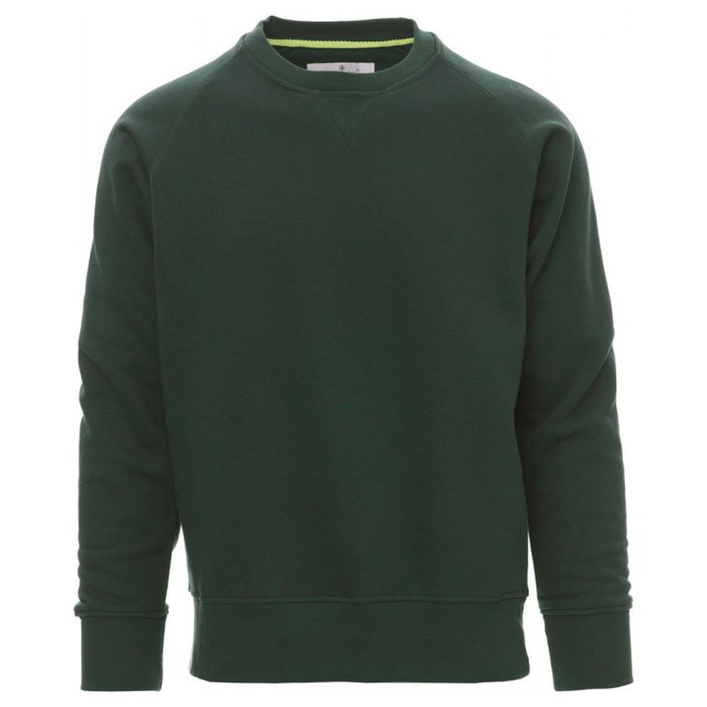 felpa girocollo da lavoro payper mistral+ verde xs