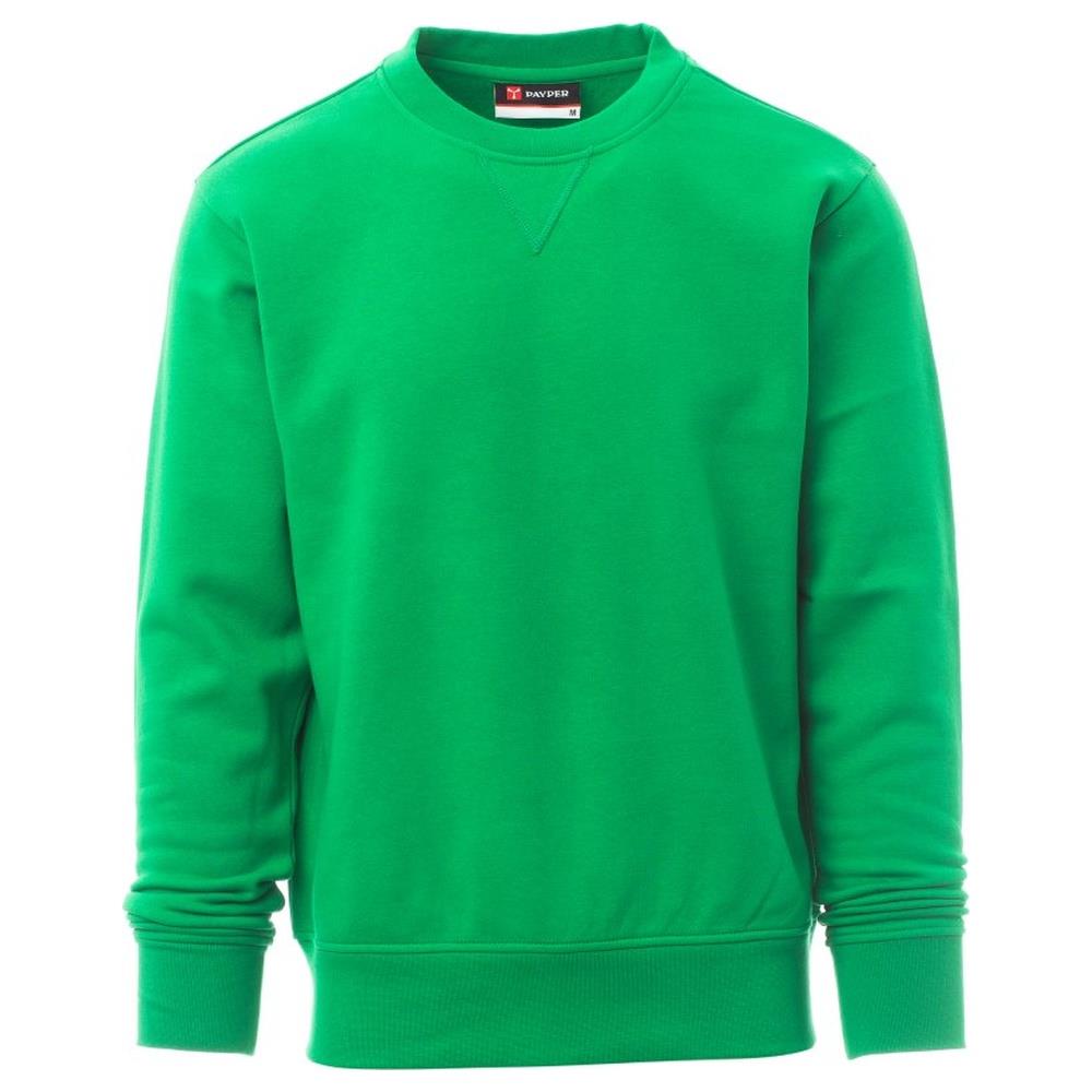 felpa girocollo da lavoro payper orlando jelly green xs