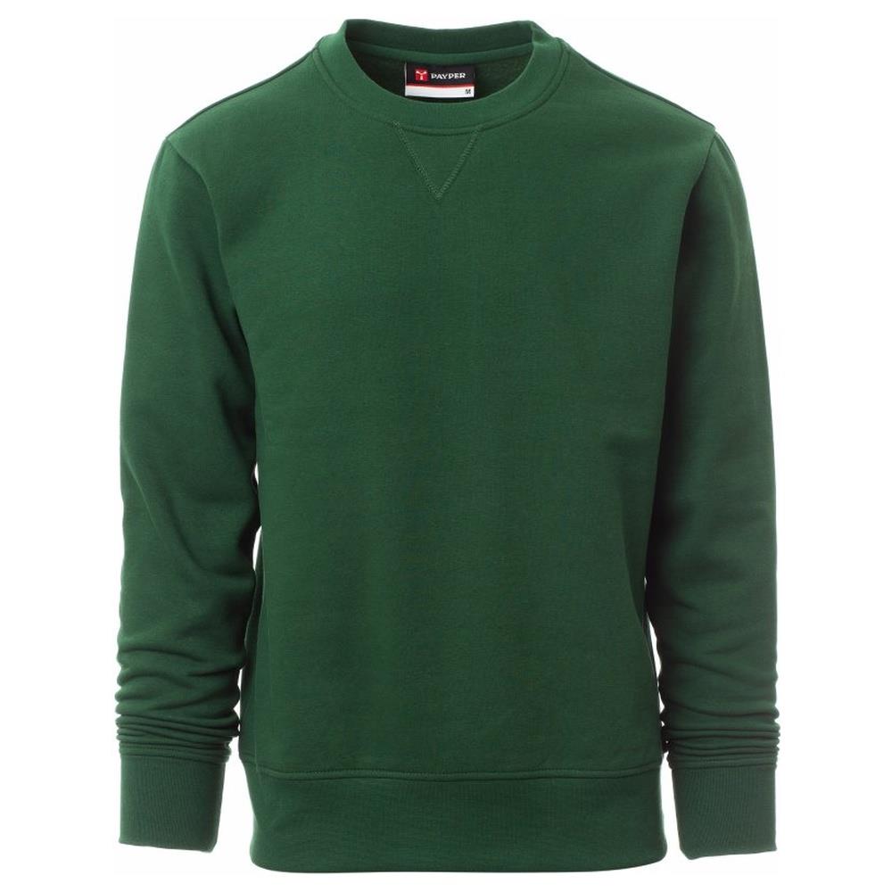 felpa girocollo da lavoro payper orlando verde xs