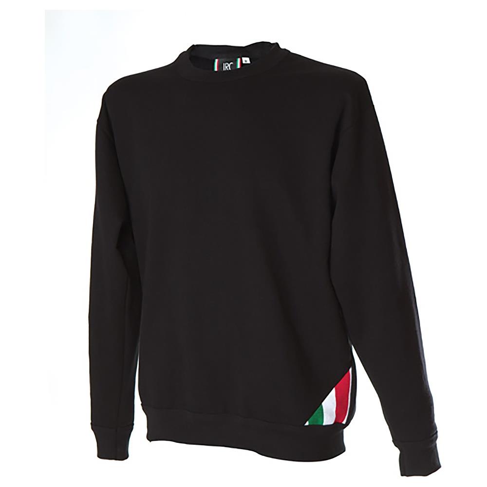 felpa jamesross bologna black s