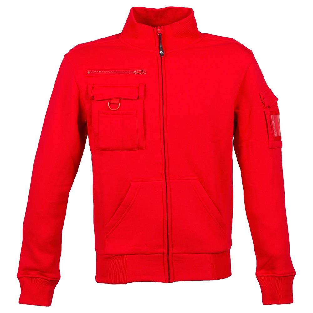 felpa jamesross new italy man red s