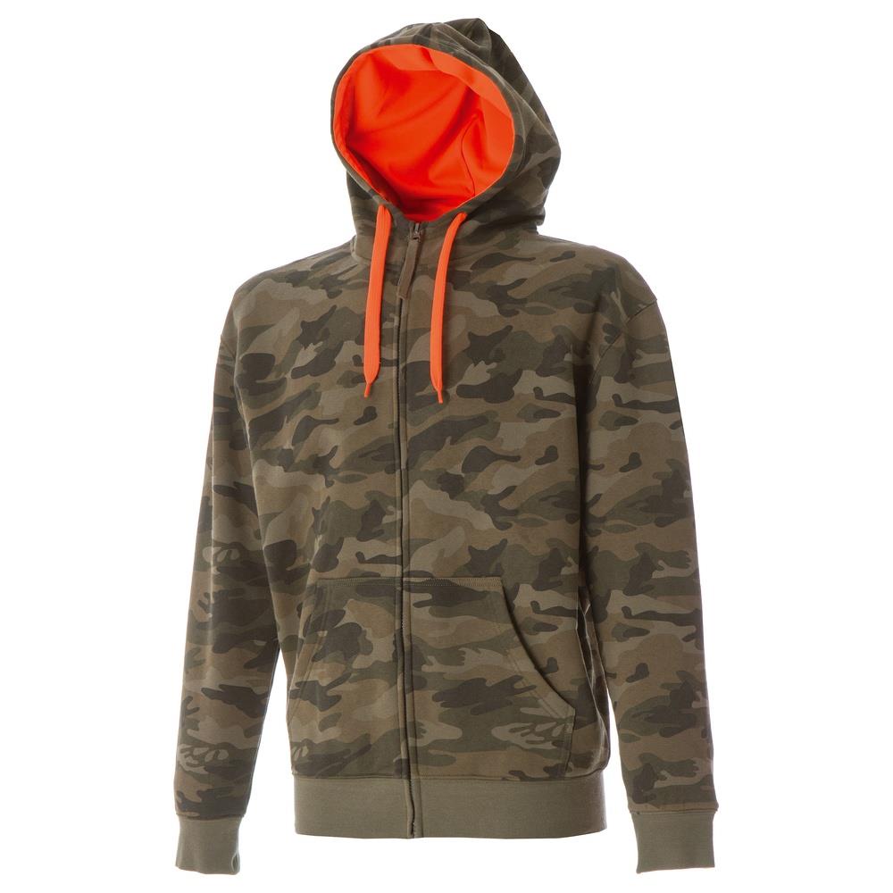 felpa jamesross new kansas camouflage grey xs