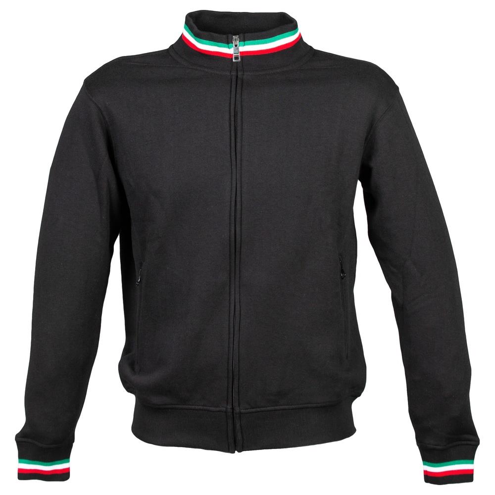 felpa jamesross venezia man black s
