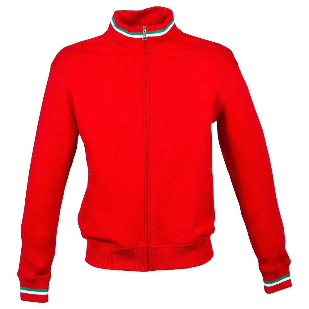 felpa jamesross venezia man red s
