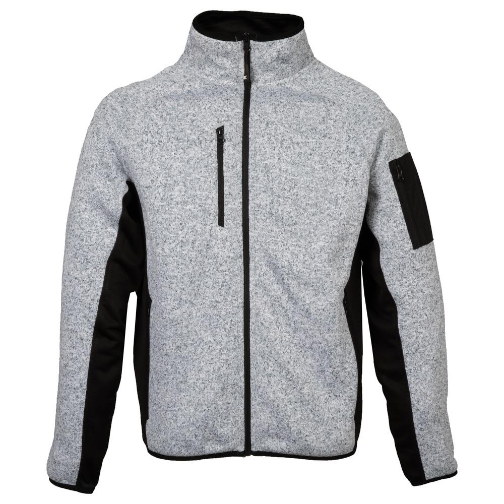 felpa tecnica jamesross fleece monviso man light green s
