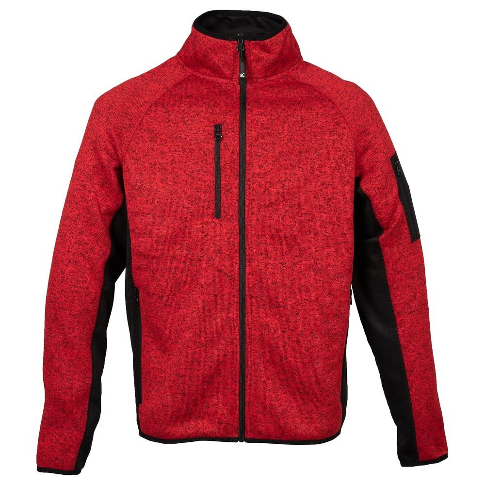 felpa tecnica jamesross fleece monviso man red s